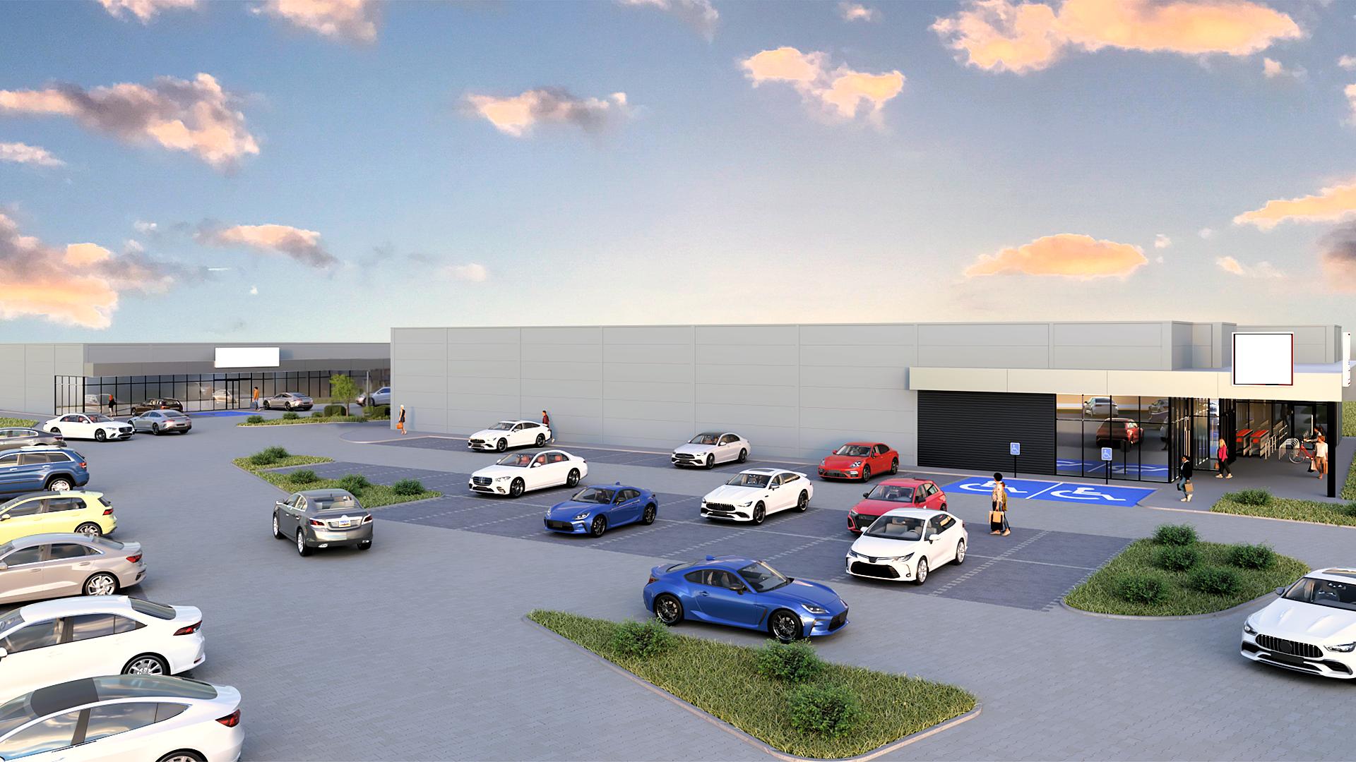 Nowe obiekty handlowe w centrum Radlina
